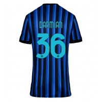 Stroje piłkarskie Inter Milan Matteo Darmian #36 Koszulka Podstawowej dla damskie 2025-26 Krótki Rękaw